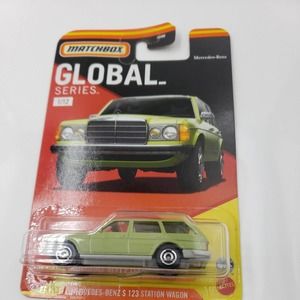 2022 Matchbox Global Series #1 Mercedes-Benz S123 Station Wagon GREEN